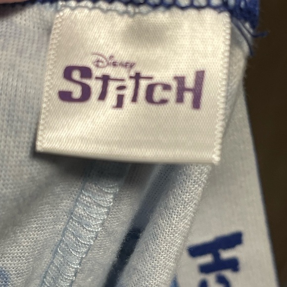 Disney Stitch Womans Pajamas - Blue - Picture 6 of 8